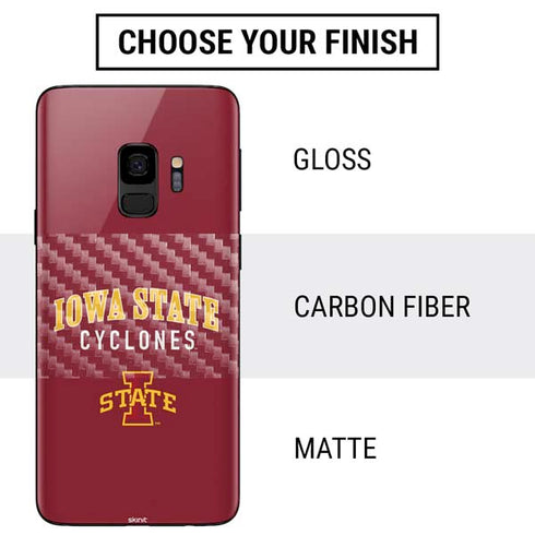 Iowa State University Collegiate Text Galaxy S9 Skin